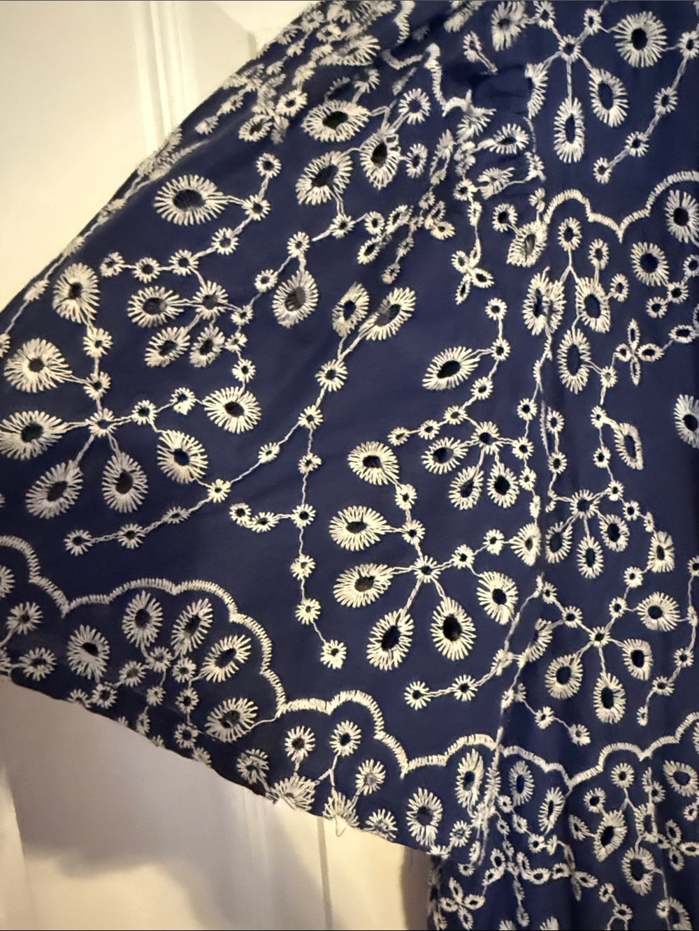 Navy Floral Maxi Dress by Sugar Lips/Dillard's - Picture 3 of 5